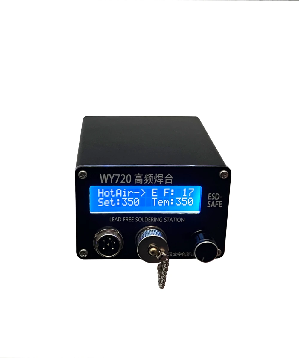 

WY720 Solder Station Kit Electric Solder iron LED Digital Display Rework Station With Soldering Tips Welding tools English