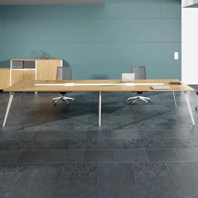Conference, office desk and chair combination, simple, modern large training table, office furniture