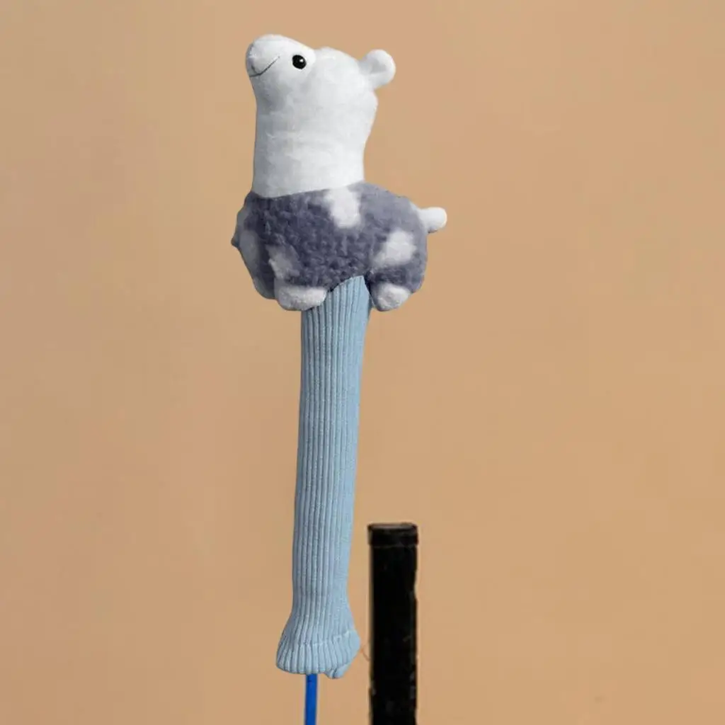 

Badminton Racket Handle Cover Universal Stuffed Animal Cute Tennis Racket Overgrip Sleeve Non Slip Tennis Racket Grip Protector