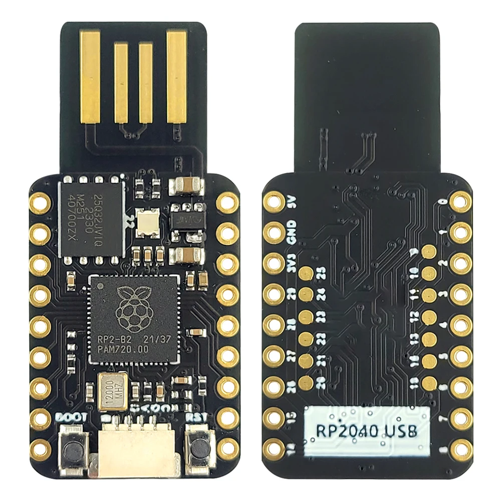 Moduł płytki rozwojowej MINI USB RP2040 dla dwurdzeniowych modułów narzędzi USB Raspberry Pi 4MB