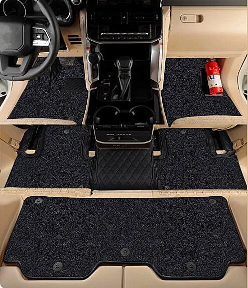 

High quality, Custom special car floor mats for Lexus LX 600 7 seats 2025 waterproof double layers carpets for LX600 2024-2022