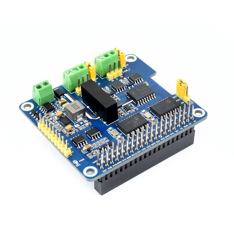 Himbeer Pi 2-Kanal isoliert kann Bus Expansion Hut Dual-Chips für die Erweiterung mehrerer Dosen kanäle