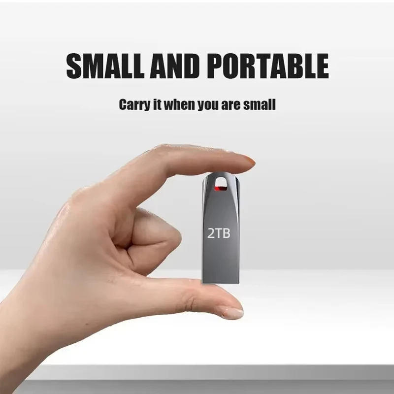 Xiaomi 2 ТБ USB 3.2 Металлические флэш-накопители Высокоскоростной ключ-накопитель 1 ТБ 512 ГБ Портативный USB-накопитель Водонепроницаемая USB-накопитель Memoria