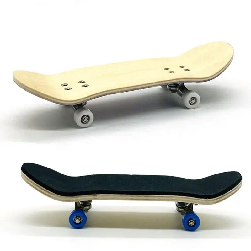 Professional Finger Skateboard Hobbies Novelty Anti Stress Sensory Wooden Fingerboard Toys Mini Funny Gift For Kids Boy