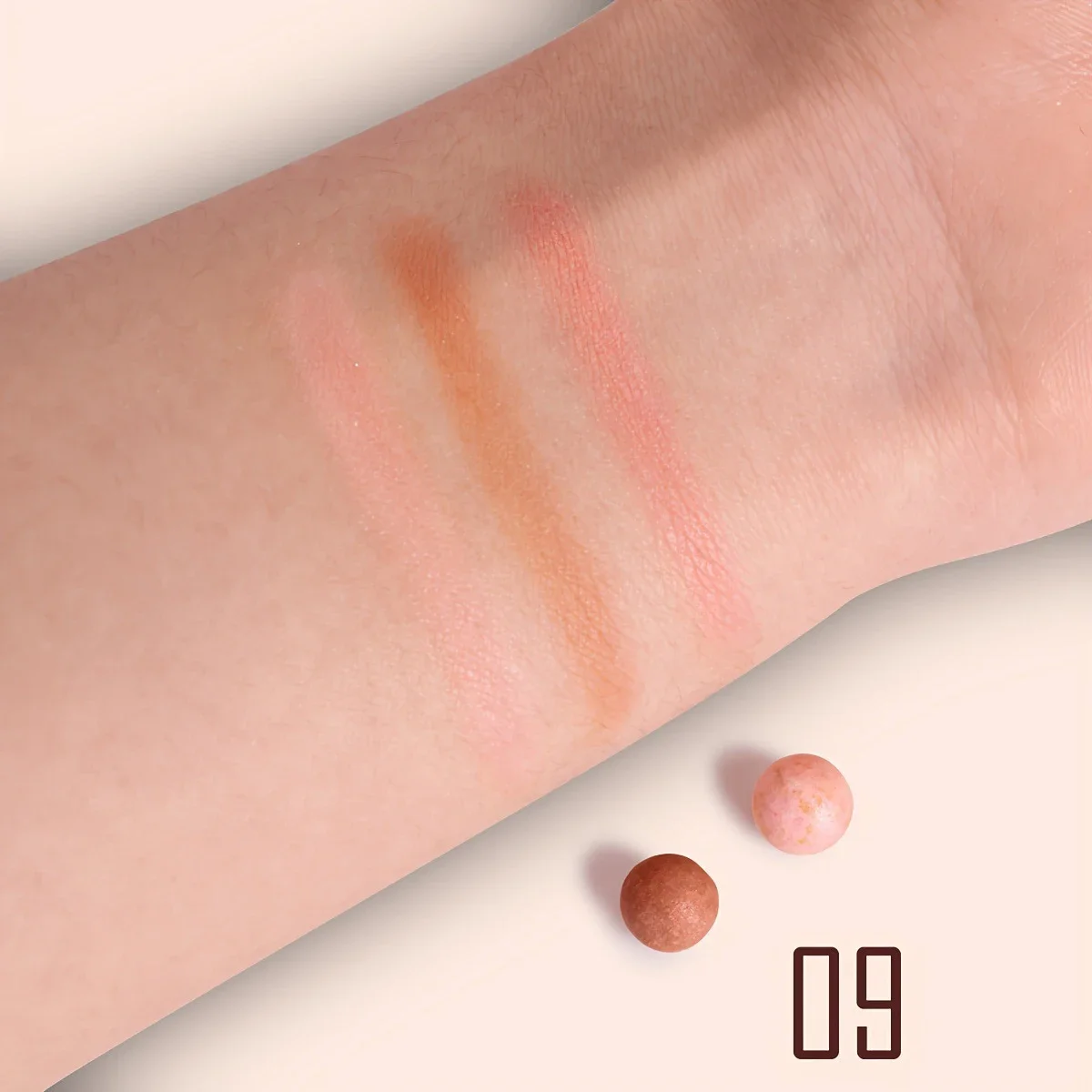 2 PCS Matte Face Blusher Natural Cheek Tint แต่งหน้านุ่ม Contouring หญิง Blush Powder Brightens Face เครื่องสําอางค์