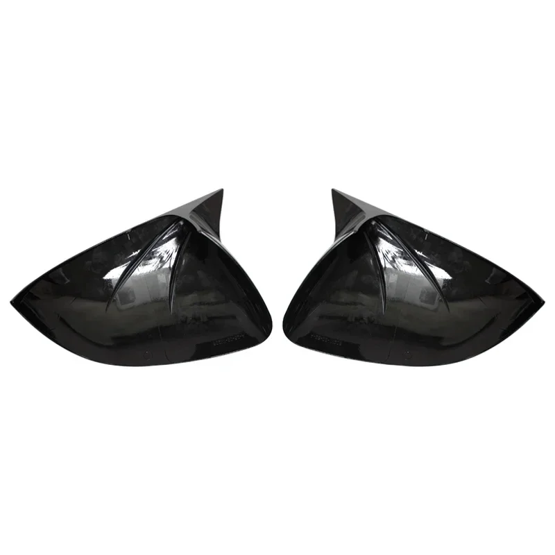 لمرسيدس بنز C الفئة W206 2022 2023 2024 2025 أسود الكربون نظرة مرآة الرؤية الخلفية غطاء الملحقات