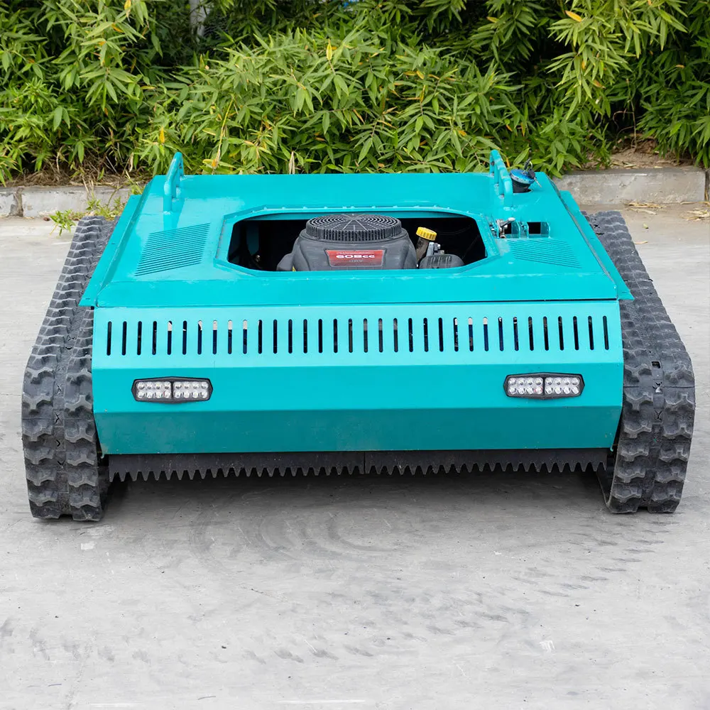 Smart Agriculture Robotic Lawnmower Cordless 4-Stroke  Rotary Industrial Grade Remote Control on Sale