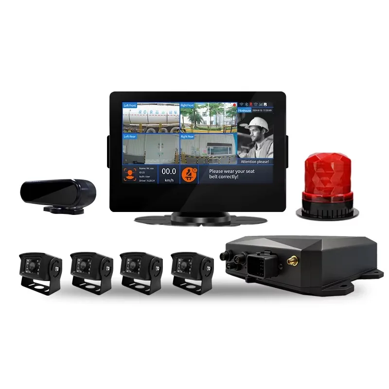 Forklift AI Image Monitoring Distance Collision Safety Management Early Warning System Alarm Device Sensor Manufactured