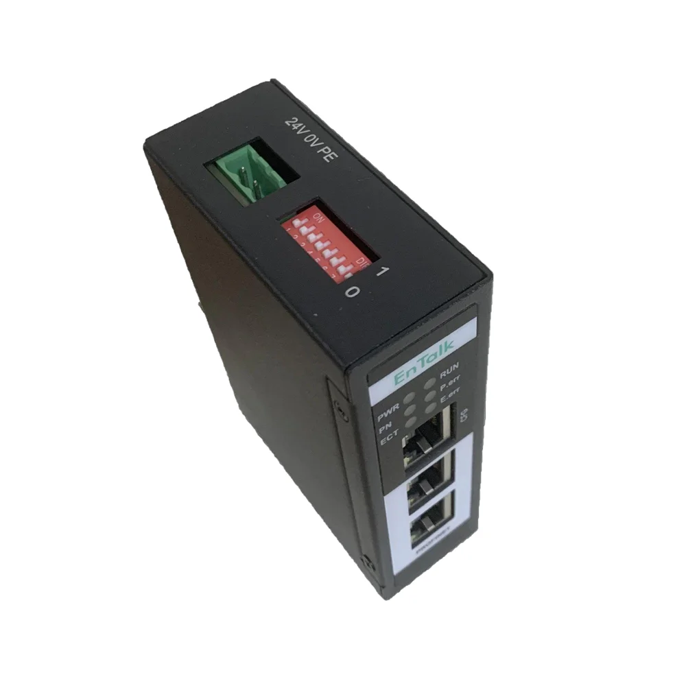 PROFINET Slave To EtherCAT Master Gateway Module Supports CoE,EoE,FoE Protocol Standards PROFINET IO And ETHERCAT Specifications