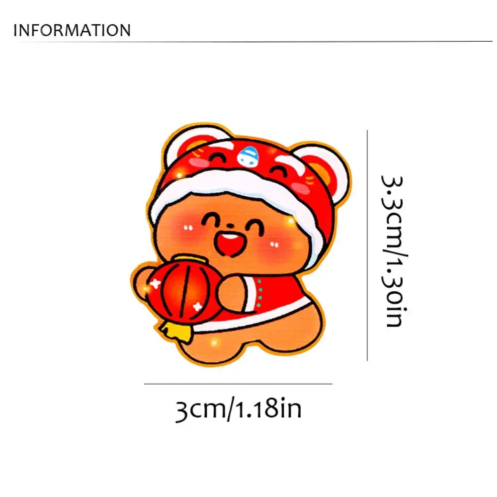 เครื่องประดับ Lucky อะคริลิคเทศกาลฤดูใบไม้ผลิ Pin Loong เต้นรํา Lion Lion Dance เข็มกลัดน่ารัก Breastpin ใหม่ปี Badge เทศกาลฤดูใบไม้ผลิ