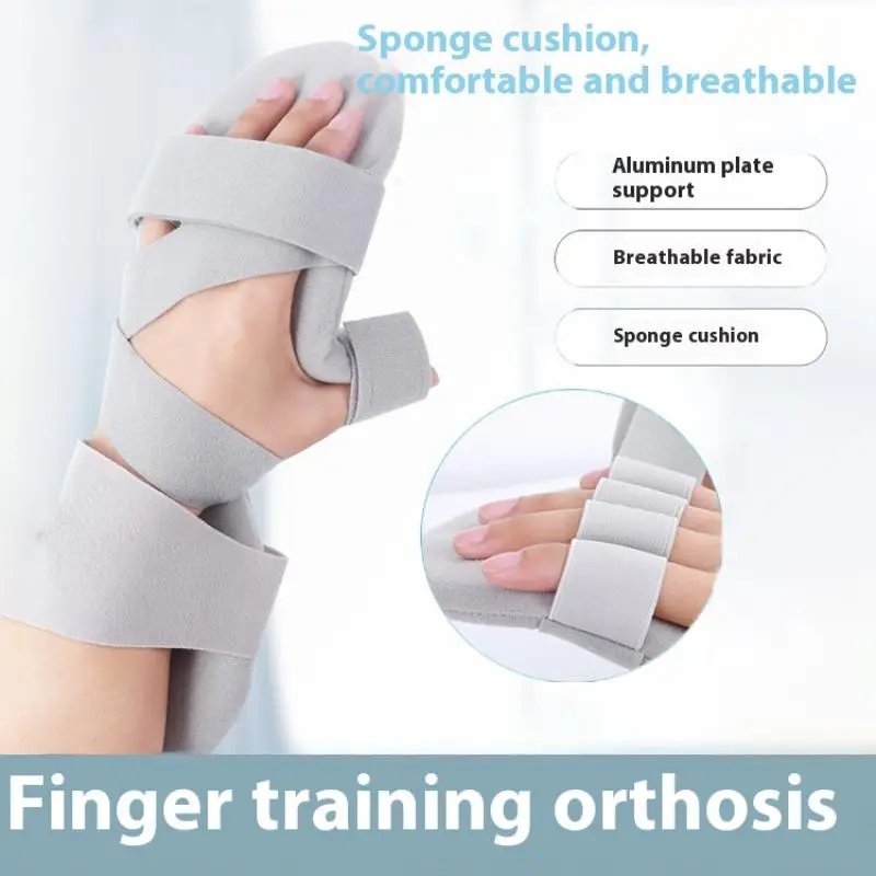 Adjustable Stroke Hand Brace Finger Night Splint Support Orthopedic Wrist Rest For Arthritis Tendonitis Rehabilitation Care