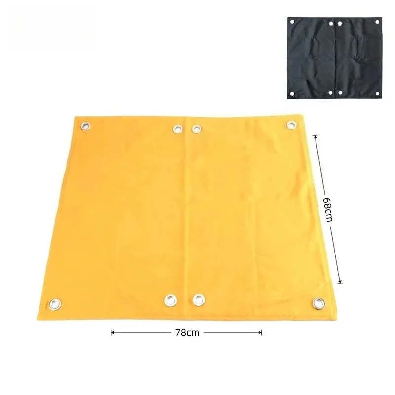 M118 PAD Rope Rescue Anti-Abrasion Ground Mat, Portable Hand Carry Storage Mat with Quickdraw for Rock Climbing