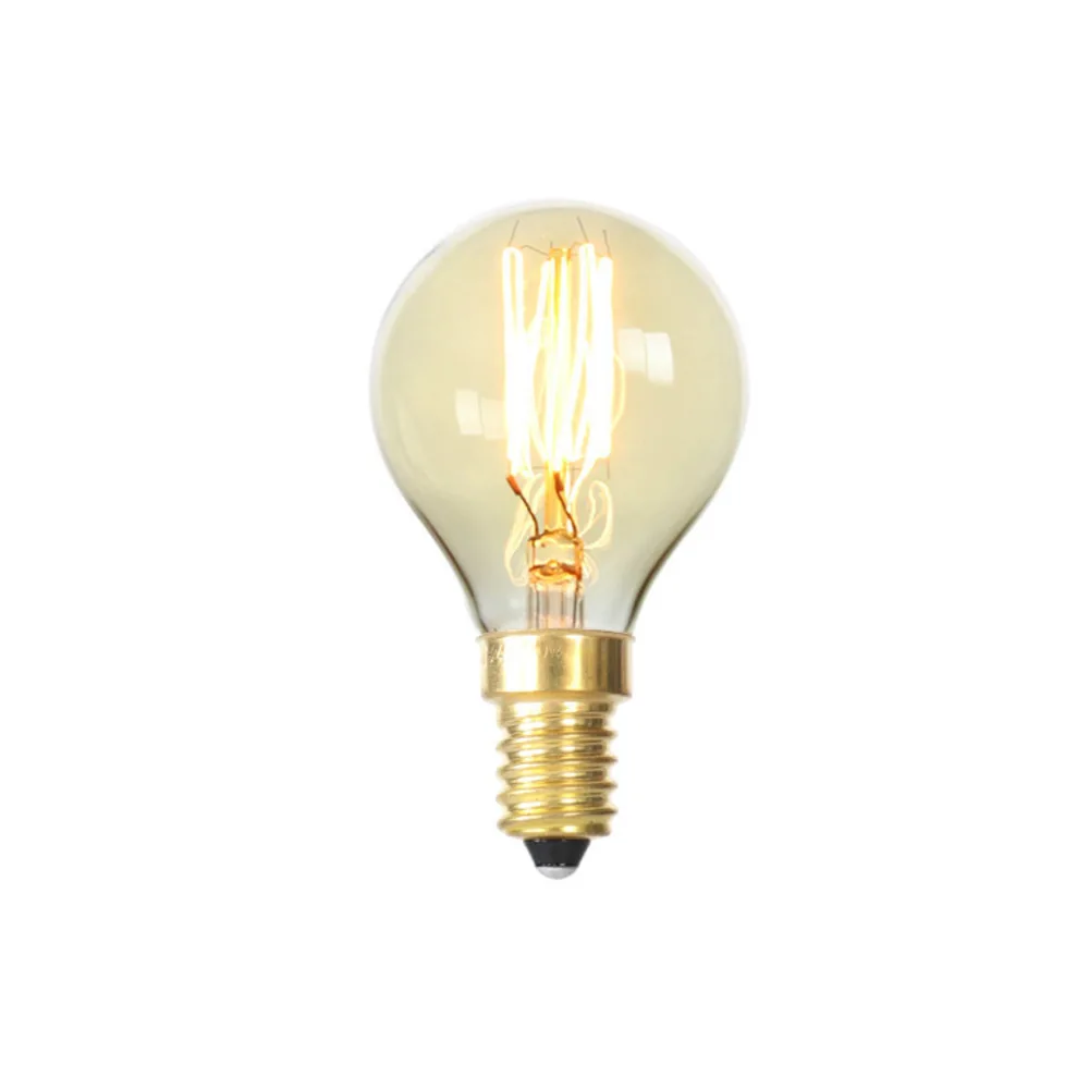 E14 Edison Bulb Lampada Retro Lamp Incandescent Ampoule Vintage 40w 220V For Dimmable Filament Bulb Pendant Lights Antique Bulb