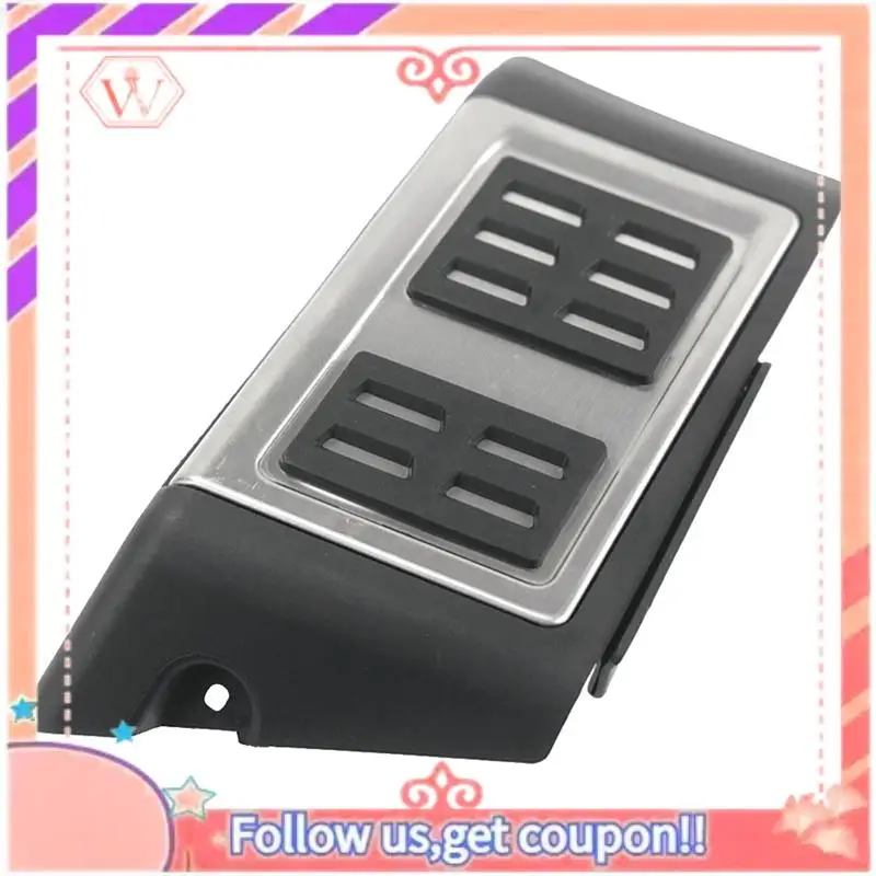 

Durable For Q7 4L (07-15) / Touareg 07-18 / Porsche Cayenne 07-16 Car Gas Brake Footrest Dead Pedal Cover