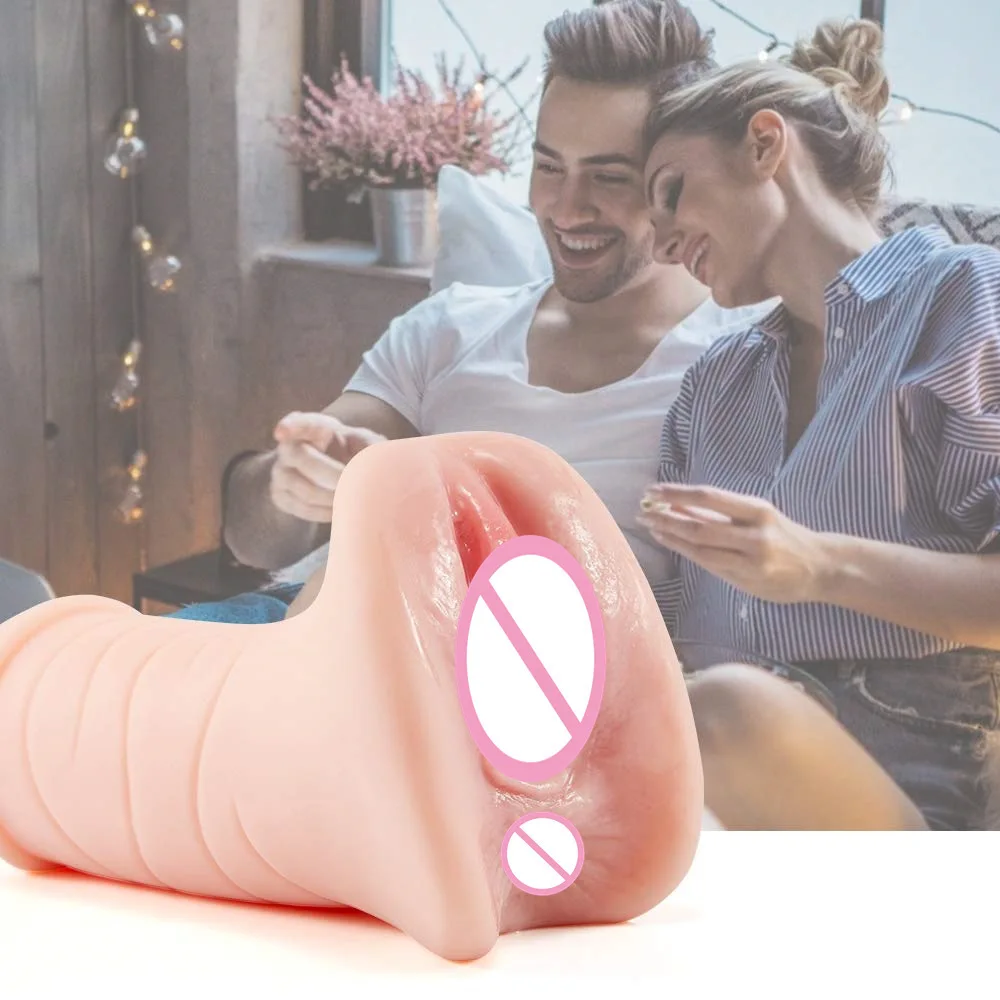 Sex Toys for Men Masturbators Male Airplane Cup Real Pussy Vagina Anal Sex toys Silicone Adult Product 3D Realistic Masturbator