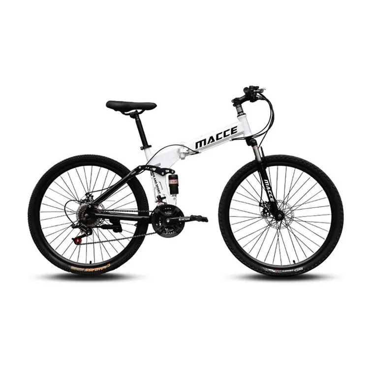 21 Speed 24/26 inch Mountain Bike Aluminum Alloy and High Carbon Steel  Full Suspension Disc Brake Outdoor Bikes for Men Women