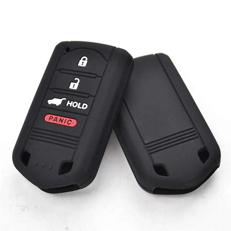 Silicone Car Remote Key Case Cover Fob Skin Holder Shell For Acura ILX MDX ZDX RDX TLX RL TL 2009 2010 2011 2012 2013 2014 2015