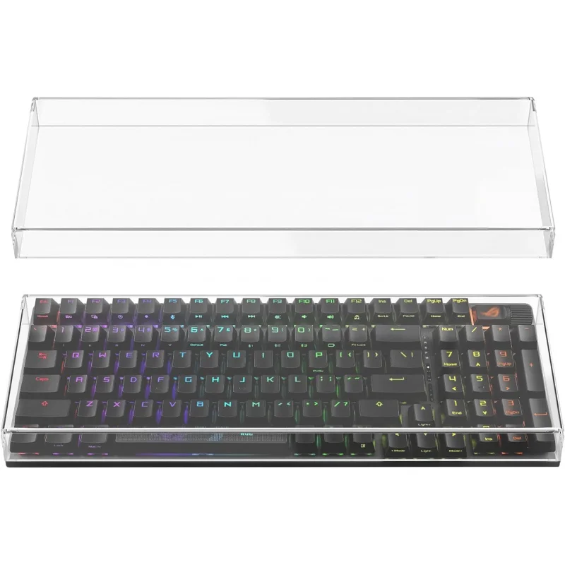 

Geekria Keyboard Dust Cover For 100 Keys Computer Keyboard Compatible With ASUS ROG Strix ScopeII96, Glorious GMMK 296, Aula F99