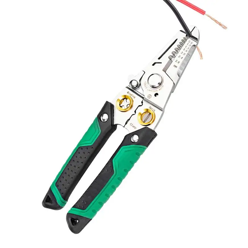 Wire Stripper Tools Multitool Plier Crimper Cable Cutter Multifunctional Stripping Tool Crimping Pliers Terminal