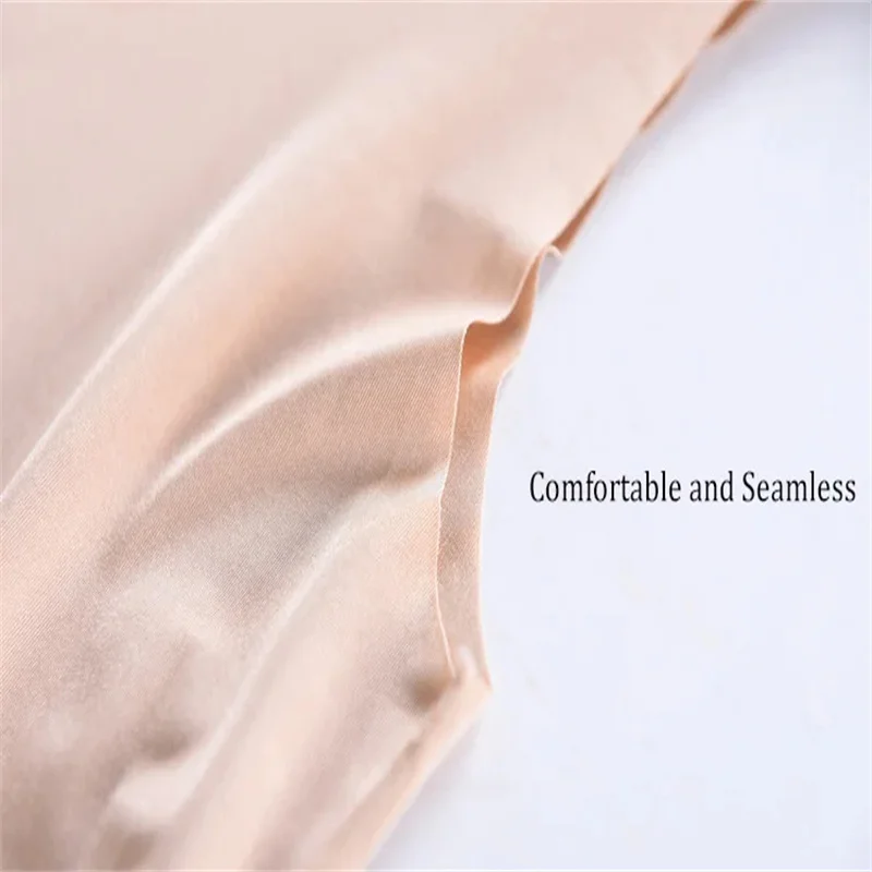 Summer Thin Ice Silk Cool Stretch Dress for Women Sexy Bottoming Petticoat Nightgowns Comfortable Breathable Household Clothes