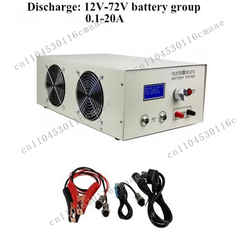Hot Selling 1-20A Discharge Lithium Ion Battery Capacity Tester 12V/24V/36V/48V/72v Battery Testers