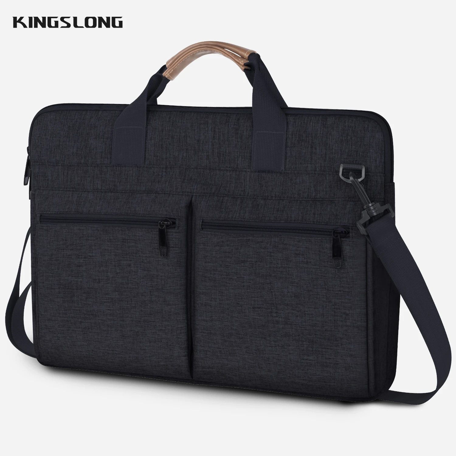 

KINGSLONG Waterproof Laptop Bag 16.5 Inch Computer Handbag Unisex Case Cover Notebook for Macbook Air ASUS Lenovo Dell Huawei