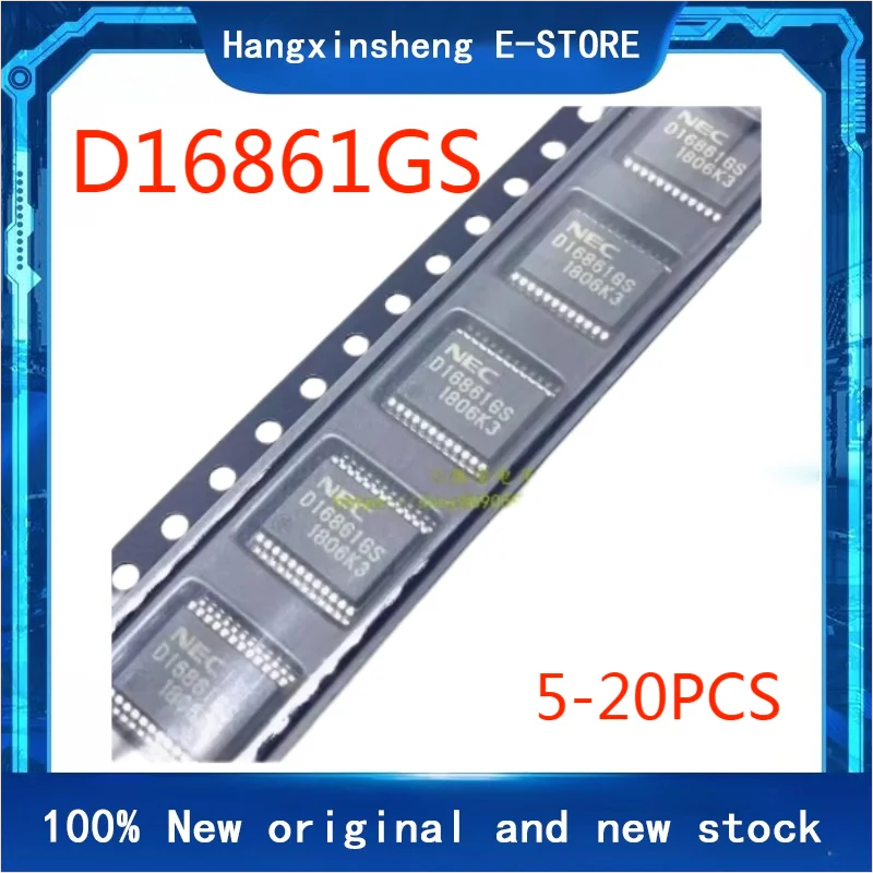 

5pcs~20pcs D16861GS D16861 16861GS SSOP-24 100% New Spot stock