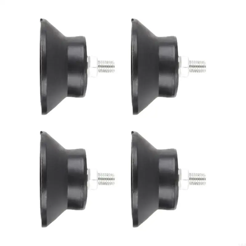 U4LA Pack of 4 Elasticity Equipment Dampeners Rubber Pad for Appliances Noise Control