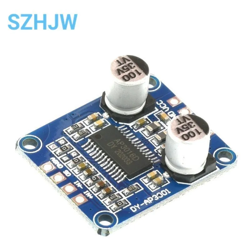 High Power Digital Amplifier Module Mono Class D 4-8ohm DC 12V 24V 8V-24V For 10W 20W 30W-300W Speaker DY-AP3001