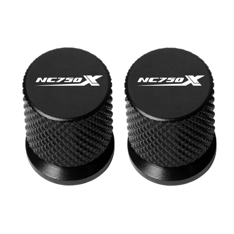 ฝาครอบวาล์วยางรถจักรยานยนต์ 2 ชิ้น ทำจากอลูมิเนียมอัลลอยด์ CNC สำหรับ HONDA NC750X NC 750X NC750 X ปี 2013-2024 2023 2022