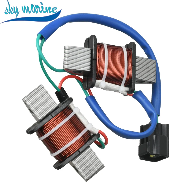 

6H2-85533-01 Катушка, освещение для подвесного мотора Yamaha 2-тактный 60/70HP 6H2-85533-01-00,6H2-85533,6H 28553301 Лодка