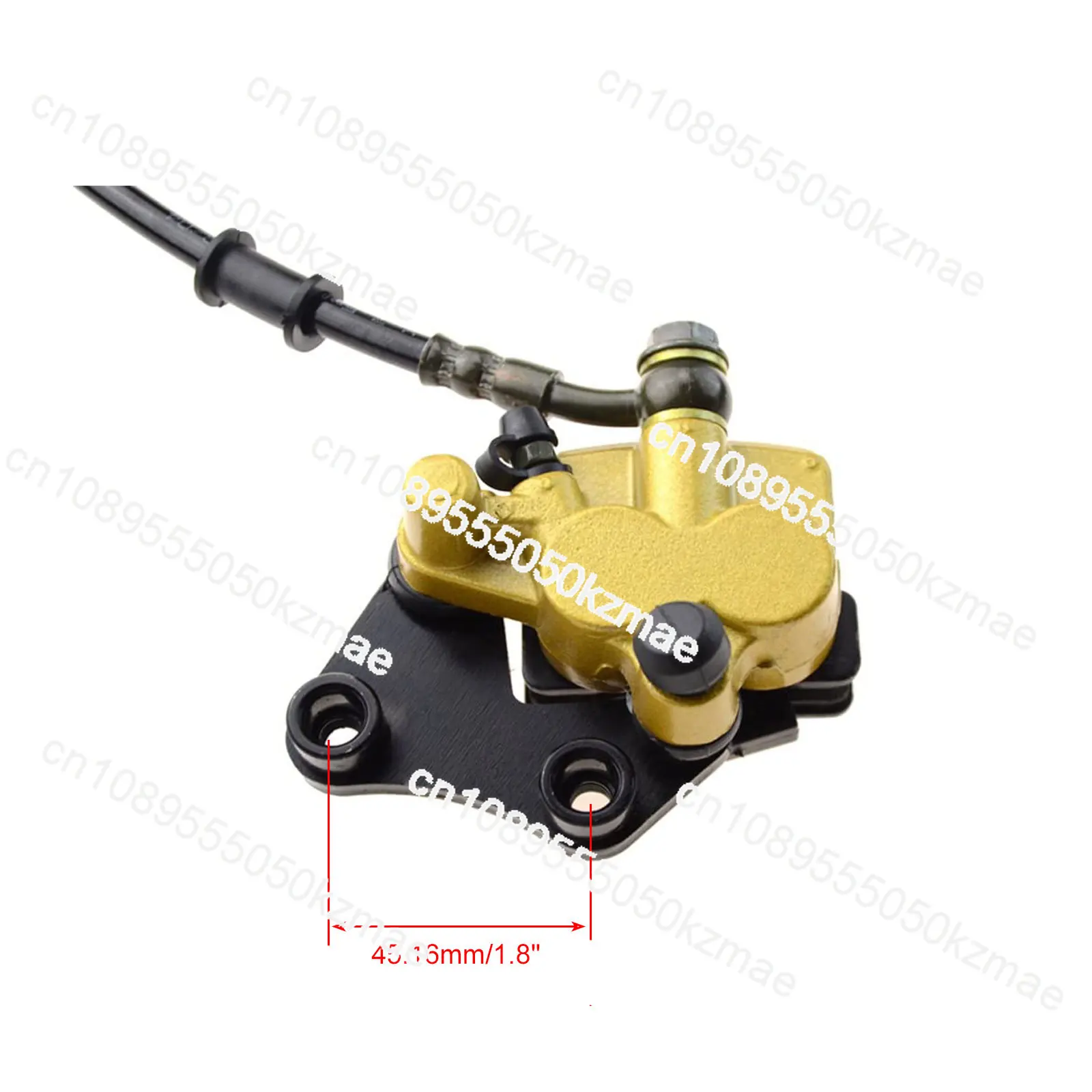 Motorcycle Front Disc Brake Master Cylinder & Caliper Assembly | With Brake Pads for 50cc-150cc Dirt Bikes
