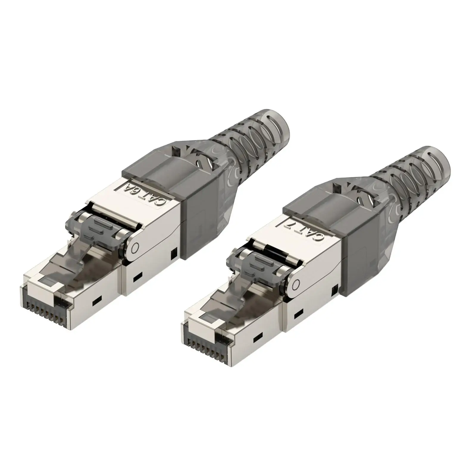 Ethernet Termination Plug RJ45 10Gbps 22-24AWG 50μ Cat7 Cat6A RJ45 Connector