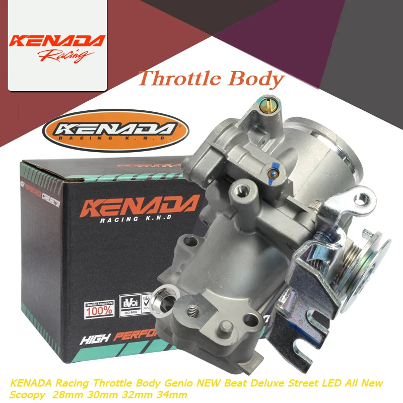 

KENADA Racing Throttle Body Genio NEW Beat Deluxe Street LED All New Scoopy 28mm 30mm 32mm 34mm