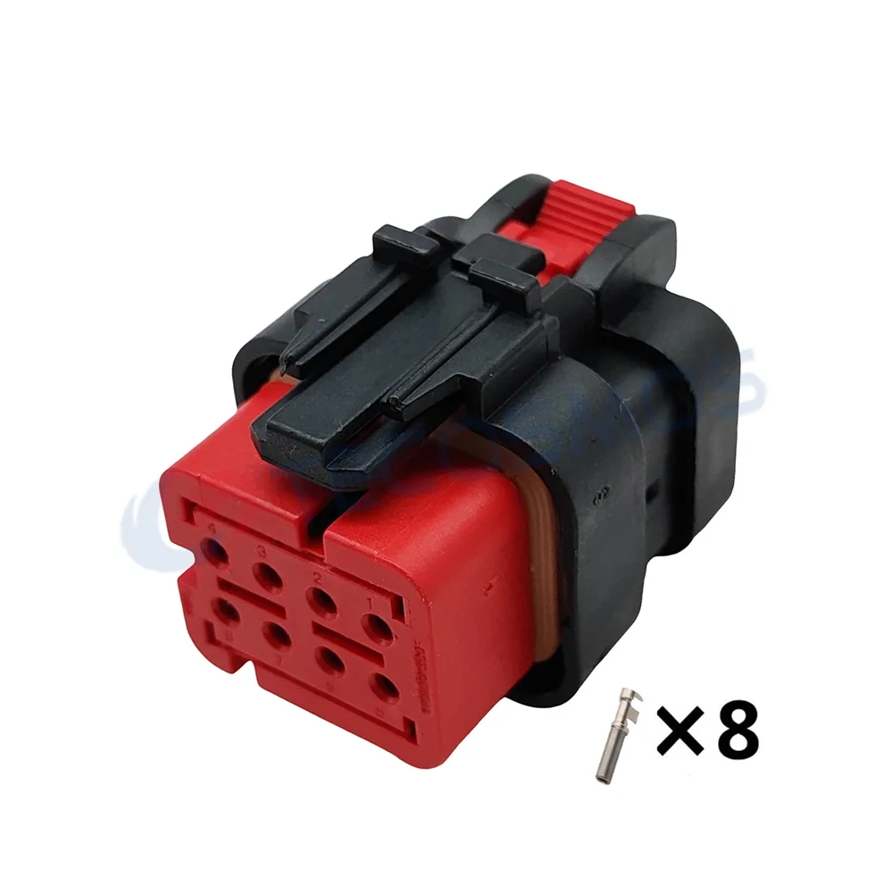 

1/5/10 Sets 8 Pin 1.5mm Series Female Auto Waterproof Connector Camshaft Sensor Plug 776494-1 For Carter Excavator
