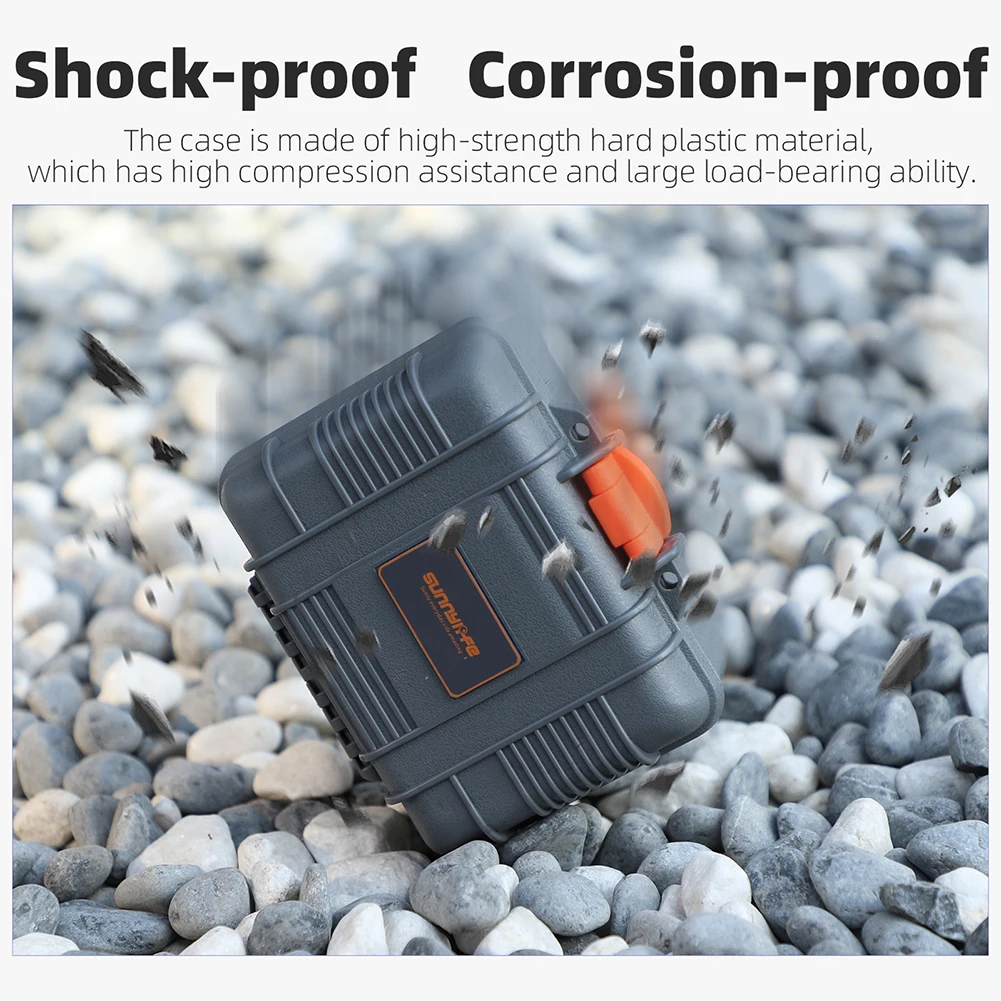 กล่องเก็บของขนาดเล็กกันน้ำแบบพกพากล่องป้องกันความปลอดภัยสำหรับดีไอ ออสโม แอคชั่น 5 โปร/4/3 อุปกรณ์เสริม