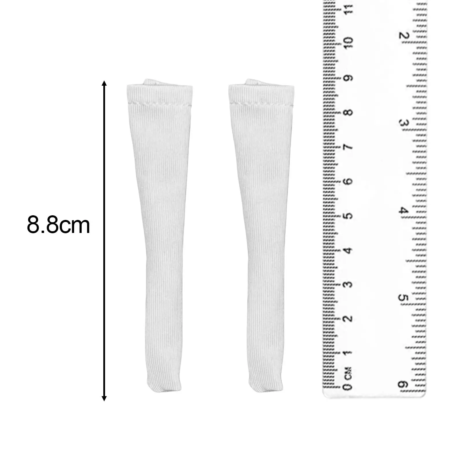 Calzini per action figure femminili 1/6, vestiti per bambole, accessori giocattolo per bambole snodate da 12 pollici per collezionisti