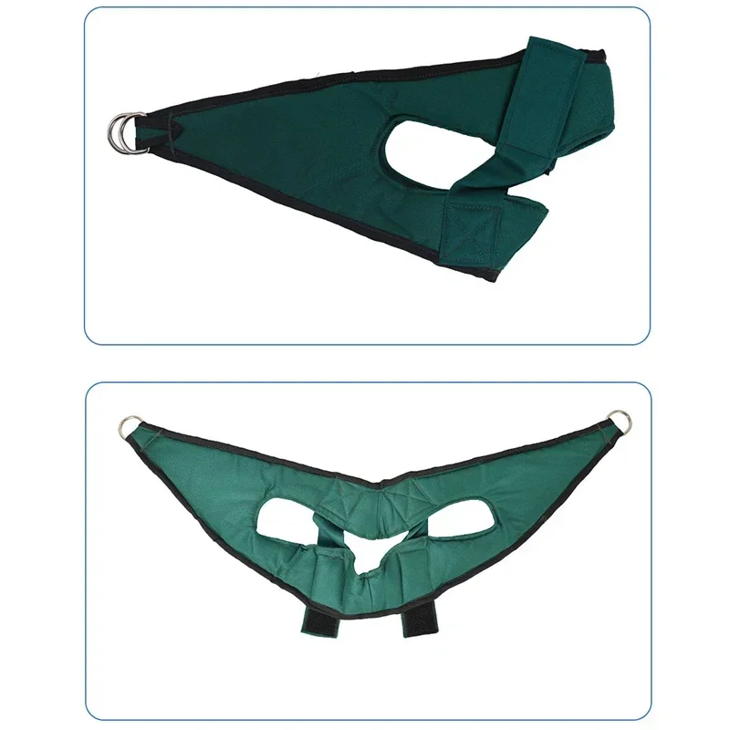 أدوات العلاج بتقويم العمود الفقري الرقبة تسخير الرقبة نقالة معلقة جهاز سحب عنق الرحم الرقبة تمتد حزام عظم العظام لتخفيف الآلام #5