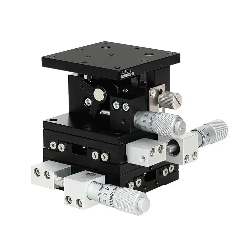 XYZ Manual Positioning Stage - Three-Axis Fine Adjustment Platform for Optical Alignment