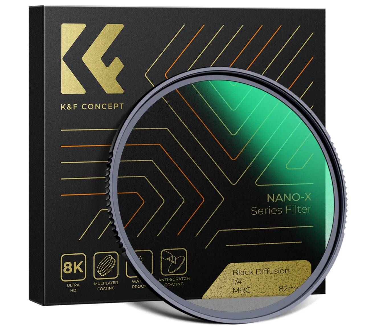 

K&F Concept 67mm 1/4 Black Pro Mist Diffusion Filter 1/4 72mm 77mm 82mm 49mm 52mm 55mm 58mm 62mm k f filtro For Camera Lens