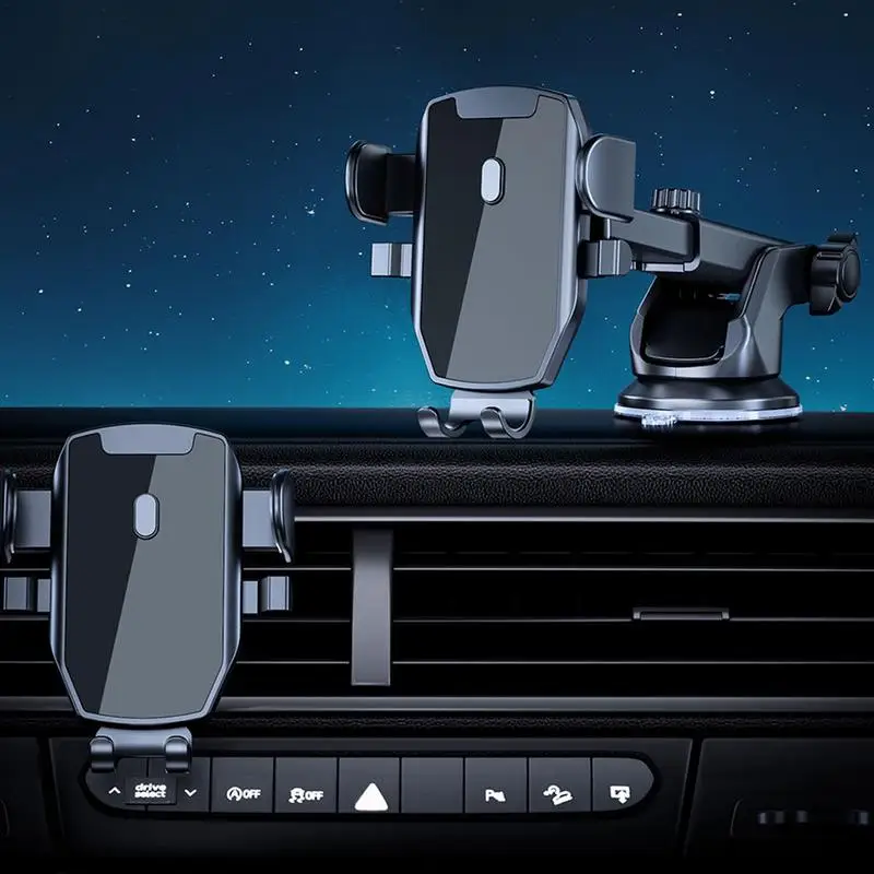 Car Phone Holder Windshield Dashboard Suction Cup Mount 360 Rotation Auto Smartphone Sucker Support Stand