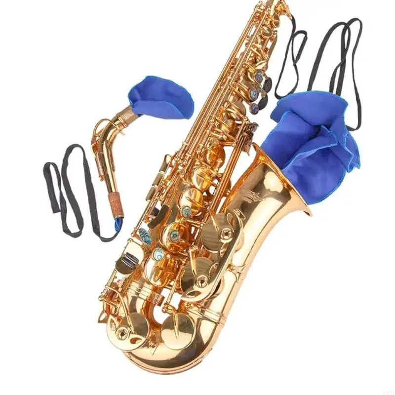 Saxophone Cleaning Cloth for Alto Tenors Sax and Other Wind & Woodwind Struments, Saxophone Cleaning Rag Cleaning Cloth 
