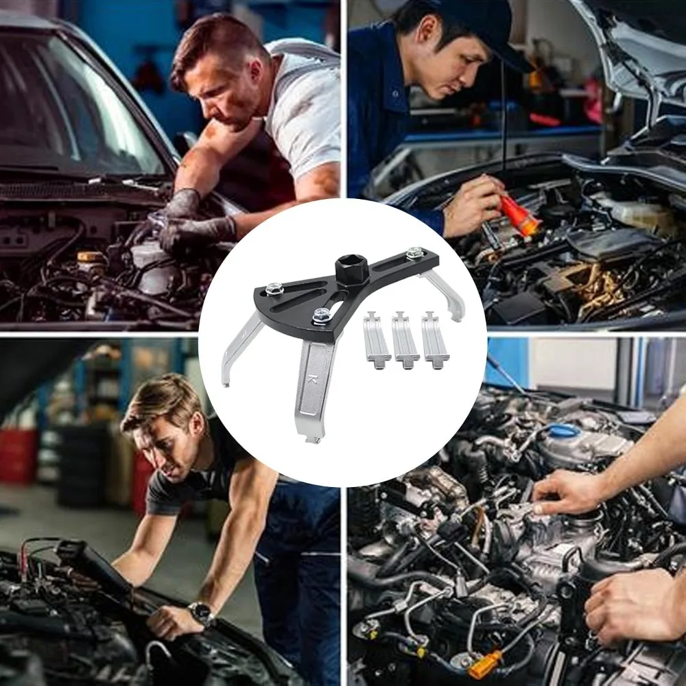 Universal Fuel Pump Removal Tool Set with Adjustable Lock Ring Wrench, Fuel Tank Cap Key & Repair Kit for Car Gas Tank
