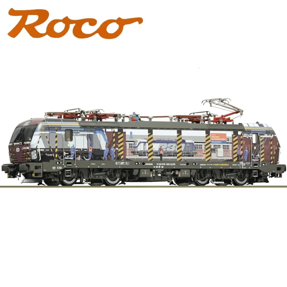 ROCO HO Type 1/87 Model Train CD Type 193 Series Electric Locomotive 7510186 Digital Sound Effect Painted Toy Train
