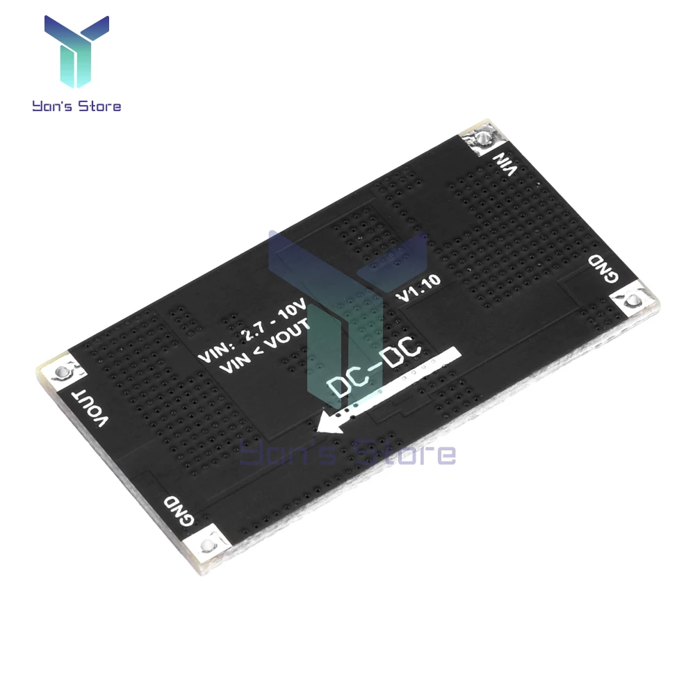 TPS61088 5V 9V 12V Adjustable Boost Step Up Board Module Switch Power Supply Module PWM/PFM 9A Current 1MHz Switching Frequency