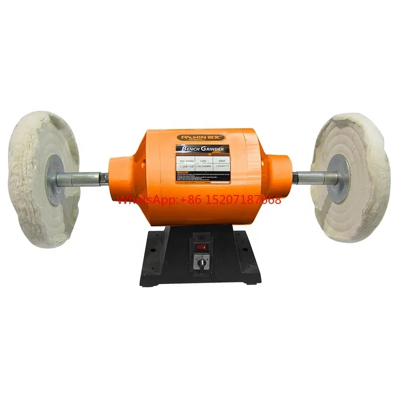 

457mm long shaft buffing machine two speed benchtop polisher