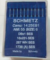 100 Pieces Pack DBX1 16x231 287 WH 1738A Genuine Schmetz Industrial Sewing Machine Needle Spare Parts