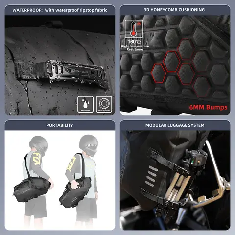 10 best sales बैग मोटरसाइकिल - №4