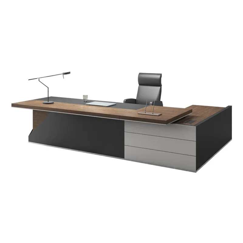 

contemporary luxury office furniture manager boss ceo table modern executive computer office desks with drawer