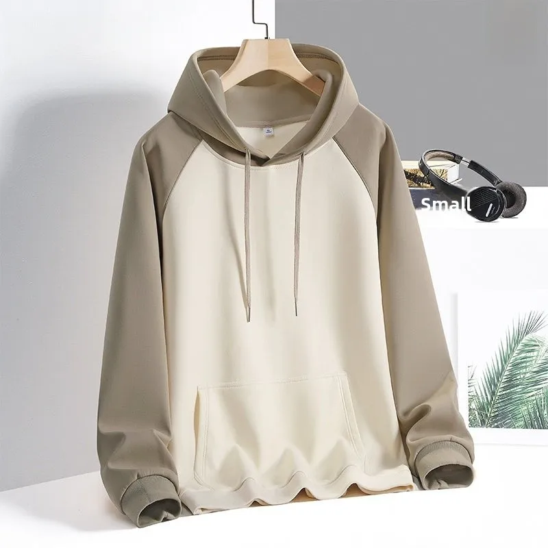 

ex Spring Autumn New Sle American Retro Loose Fit Long Sve Hoodie Versatile Comfortable Polyester Sweatirt for All